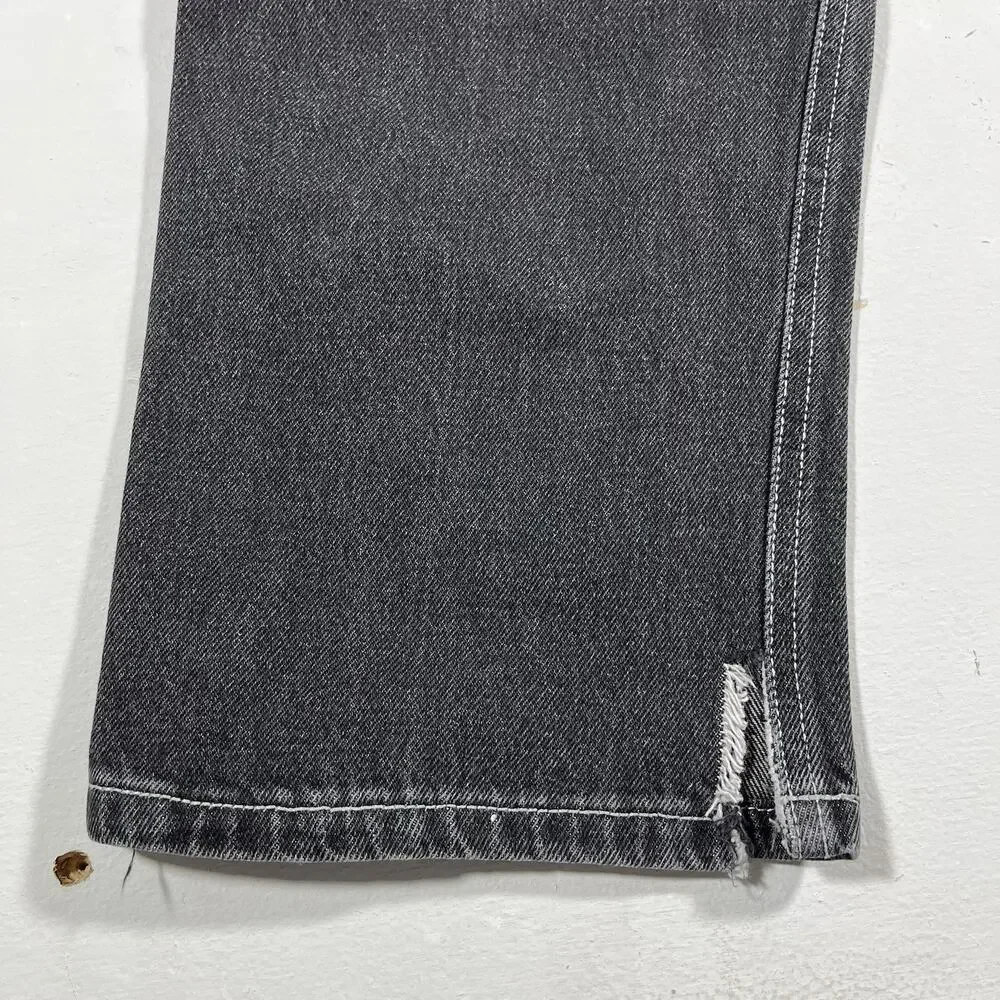 Vintage Cinch Black Wash Bootcut Jeans Mens 31x34 Western Cowboy Y2K